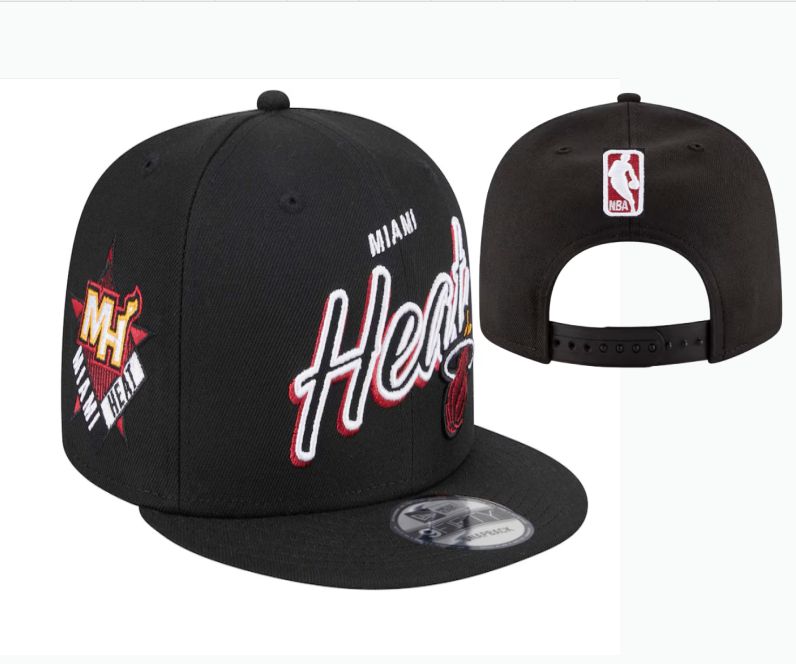 2025 NBA Miami Heat Hat style TX 01->nba hats->Sports Caps